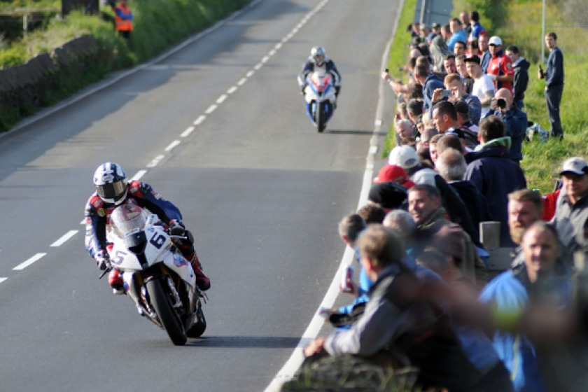 Michael Dunlop on route to top the practice leaderboard
