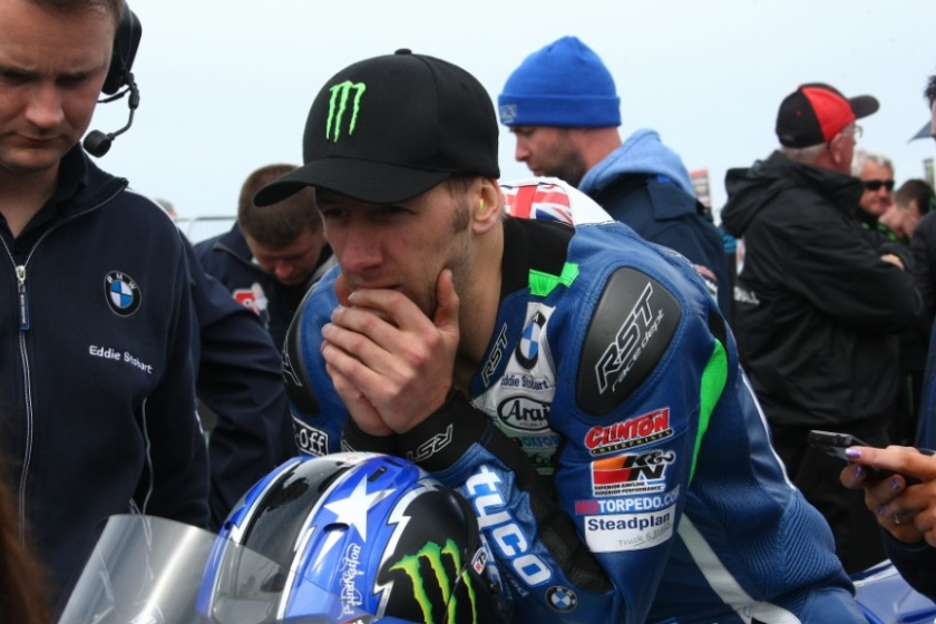 Hutchy on the Grid at the North West 200